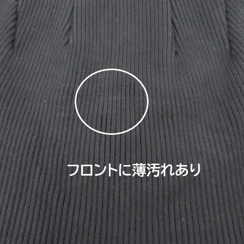snidel | スナイデル フリルディテールニットプルオーバー ニット SWNT195088 ブラック サイズ：FreeSize【瀬戸大橋店】