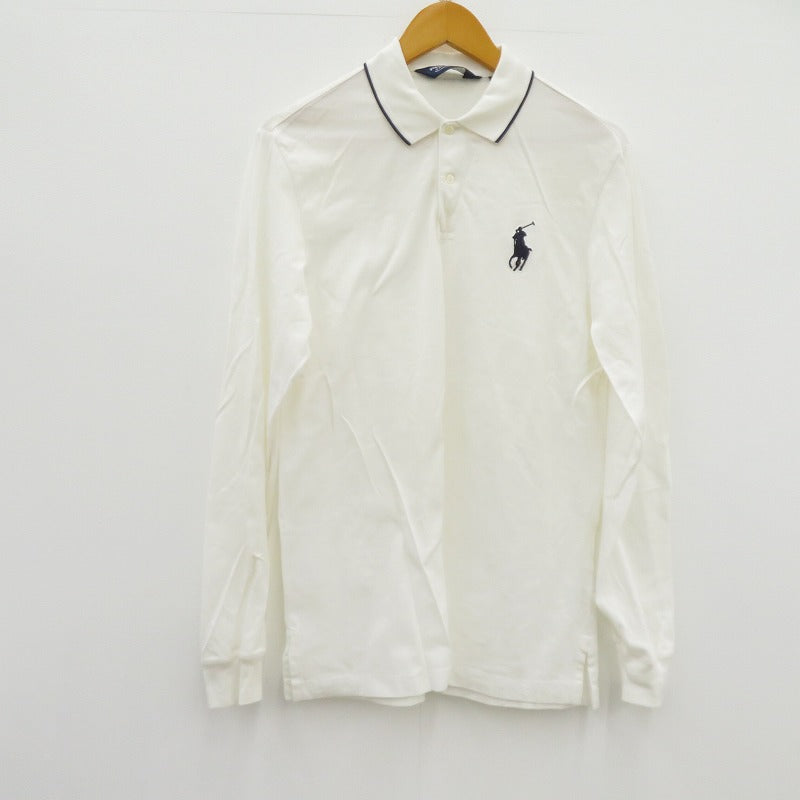 RALPH LAUREN | ラルフローレン PURPLE LABEL 長袖シャツ ホワイト サイズ：M【瀬戸大橋店】