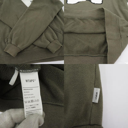 W)TAPS | ダブルタップス SIDE EFFECT HOODIE 19AW パーカー カーキ サイズ：3【瀬戸大橋店】