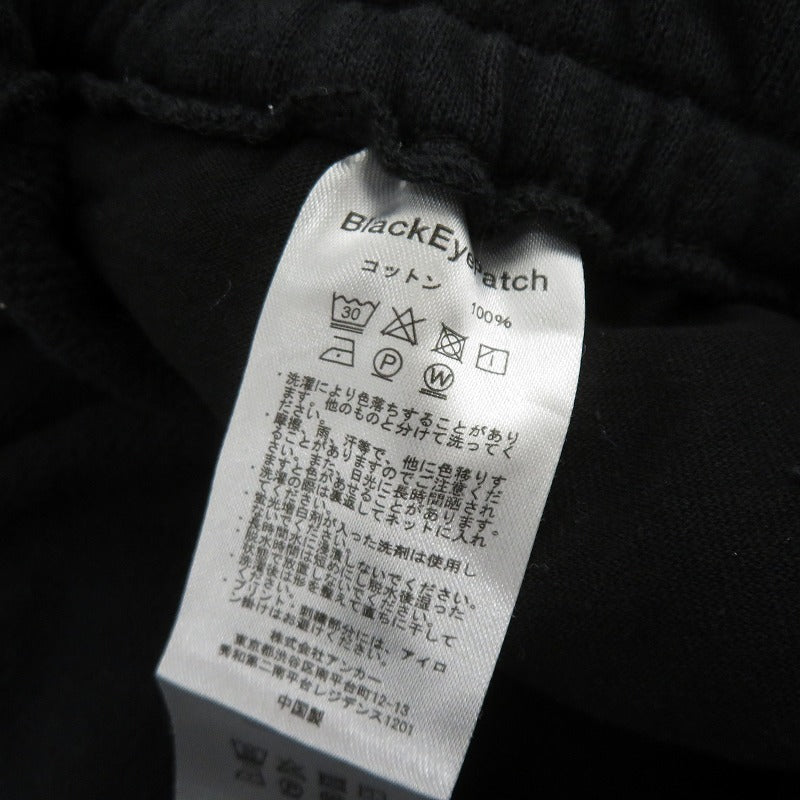 BlackEyePatch | ブラックアイパッチ スウェットパンツ パンツ ブラック サイズ：XL【瀬戸大橋店】