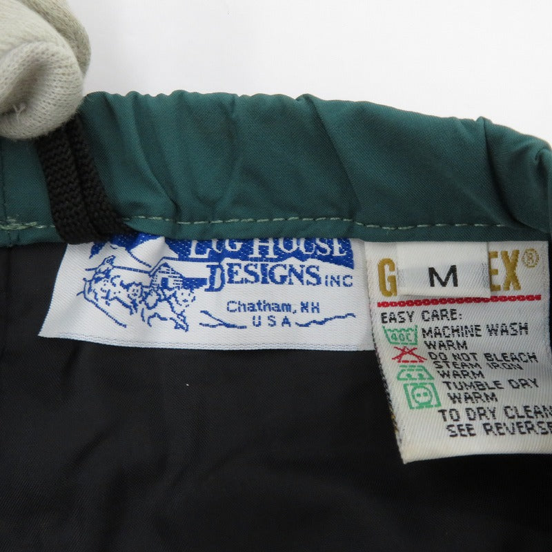 VINTAGE衣料 | ヴィンテージイリョウ LOG HOUSE DESIGNS 90'S GORE-TEX パンツ グリーン サイズ：M【瀬戸大橋店】
