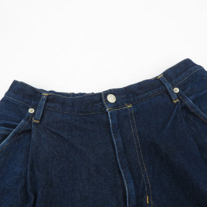 NEON SIGN | ネオンサイン Wide denim slacks “Rigid” デニムパンツ N0343 ネイビー サイズ：48【瀬戸大橋店】