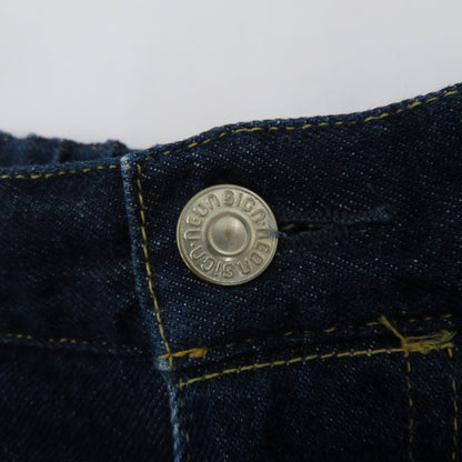 NEON SIGN | ネオンサイン Wide denim slacks “Rigid” デニムパンツ N0343 ネイビー サイズ：48【瀬戸大橋店】