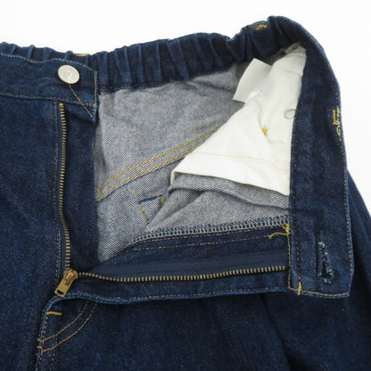 NEON SIGN | ネオンサイン Wide denim slacks “Rigid” デニムパンツ N0343 ネイビー サイズ：48【瀬戸大橋店】
