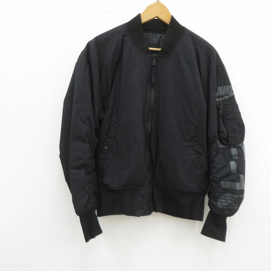 NIKE | ナイキ REVERSIBLE AF-1 WOVEN JKT リバーシブル ミリタリージャケット AH2034-010 ブラック サイズ：M【瀬戸大橋店】