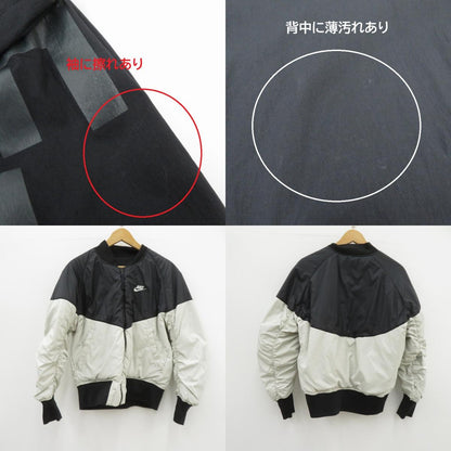 NIKE | ナイキ REVERSIBLE AF-1 WOVEN JKT リバーシブル ミリタリージャケット AH2034-010 ブラック サイズ：M【瀬戸大橋店】