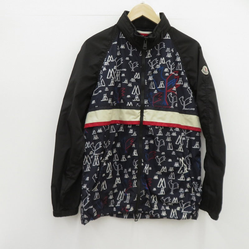 MONCLER | モンクレール ALLOS GIUBBOTTO 18年製 並行輸入 ナイロンジャケット ネイビー サイズ：1【瀬戸大橋店】