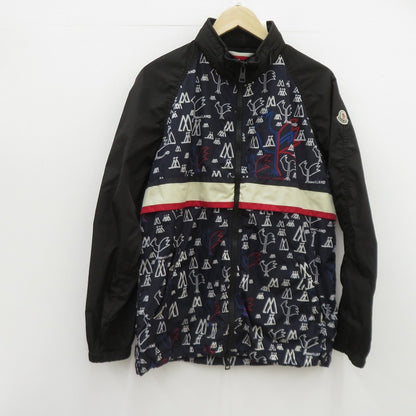 MONCLER | モンクレール ALLOS GIUBBOTTO 18年製 並行輸入 ナイロンジャケット ネイビー サイズ：1【瀬戸大橋店】