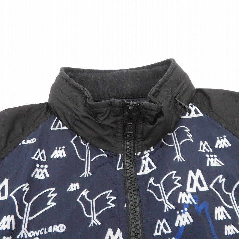 MONCLER | モンクレール ALLOS GIUBBOTTO 18年製 並行輸入 ナイロンジャケット ネイビー サイズ：1【瀬戸大橋店】