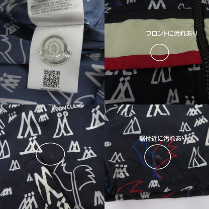 MONCLER | モンクレール ALLOS GIUBBOTTO 18年製 並行輸入 ナイロンジャケット ネイビー サイズ：1【瀬戸大橋店】
