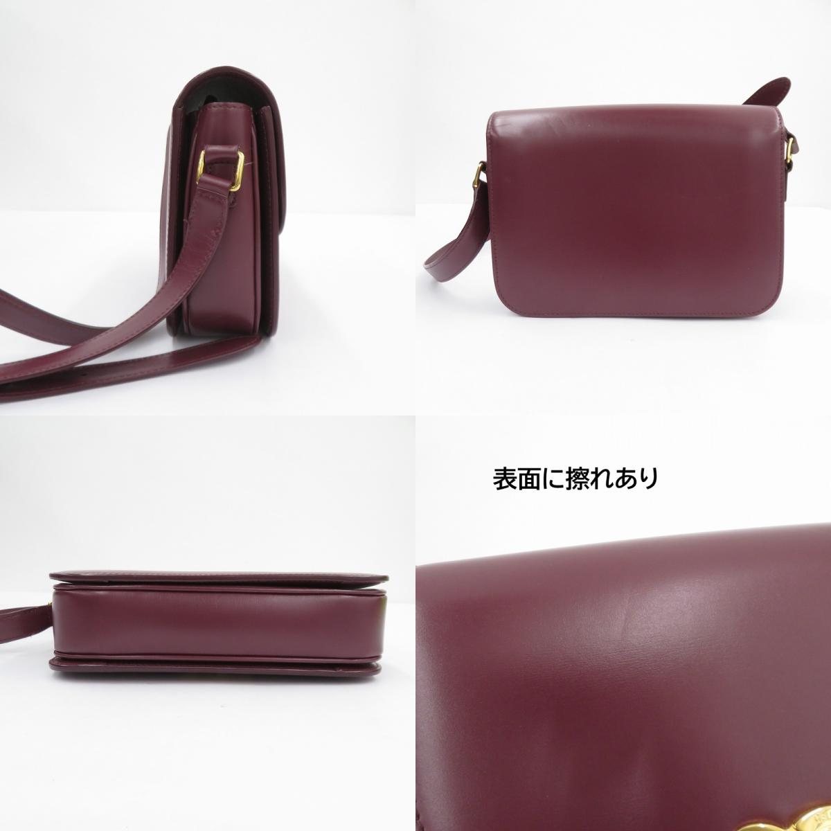 CELINE | セリーヌ トリオンフバッグ ショルダーバッグ 187363BF4.28LB ボルドー/バーガンディー【瀬戸大橋店】