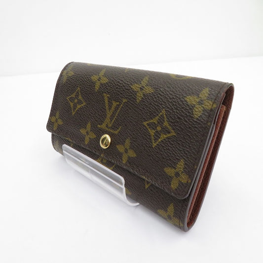 LOUIS VUITTON | ルイ・ヴィトン モノグラム ポルトモネ ジップ 二つ折り財布 M61735 ブラウン【瀬戸大橋店】