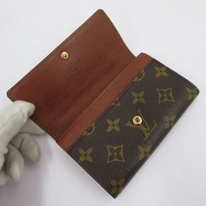 LOUIS VUITTON | ルイ・ヴィトン モノグラム ポルトモネ ジップ 二つ折り財布 M61735 ブラウン【瀬戸大橋店】
