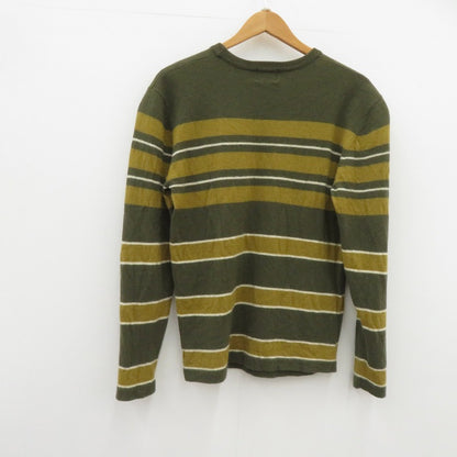 STUSSY | ステューシー 00'S ウール セーター カーキ サイズ：L【瀬戸大橋店】