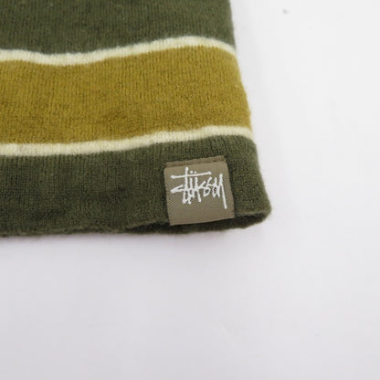 STUSSY | ステューシー 00'S ウール セーター カーキ サイズ：L【瀬戸大橋店】