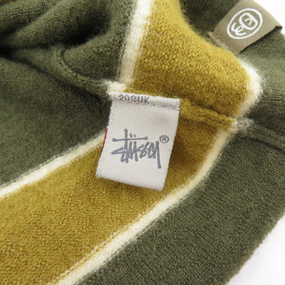STUSSY | ステューシー 00'S ウール セーター カーキ サイズ：L【瀬戸大橋店】