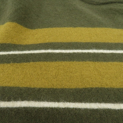 STUSSY | ステューシー 00'S ウール セーター カーキ サイズ：L【瀬戸大橋店】