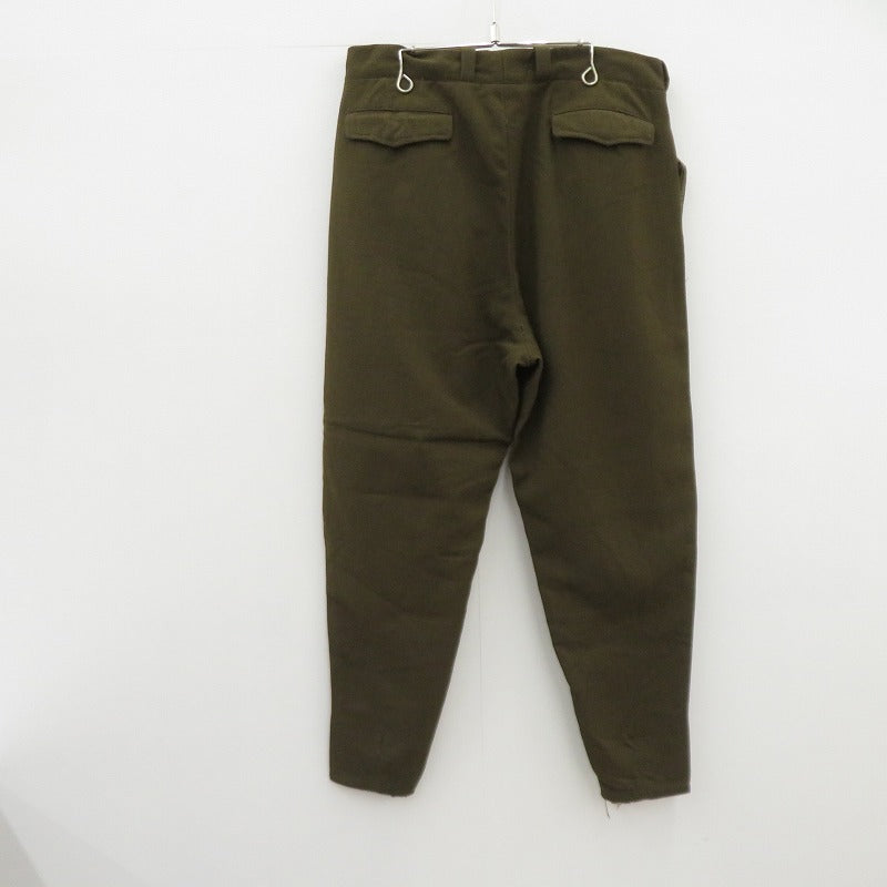 MILITARY衣料 | ミリタリーイリョウ French Army 60S パンツ オリーブ サイズ：不明【瀬戸大橋店】