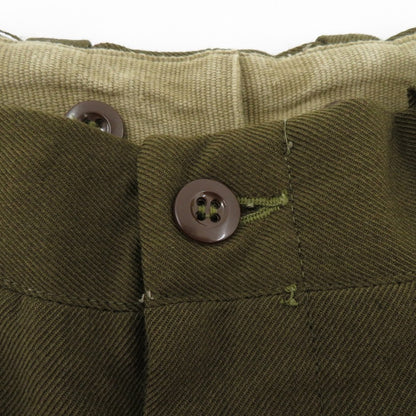 MILITARY衣料 | ミリタリーイリョウ French Army 60S パンツ オリーブ サイズ：不明【瀬戸大橋店】