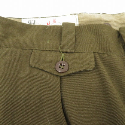 MILITARY衣料 | ミリタリーイリョウ French Army 60S パンツ オリーブ サイズ：不明【瀬戸大橋店】