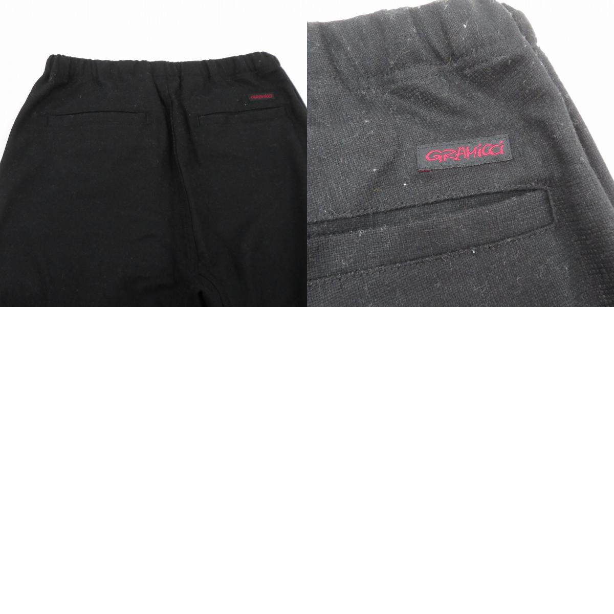 Gramicci | グラミチ ×REBIRTH PROJECT 別注 リサイクルウールテーパードパンツ パンツ 1275505150 ブラック サイズ：M【瀬戸大橋店】