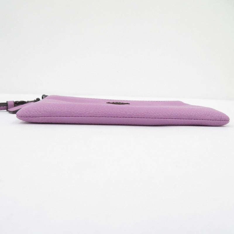 COACH | コーチ スモール リストレット ペブルドレザー ポーチ F2296-22952 ピンク【瀬戸大橋店】
