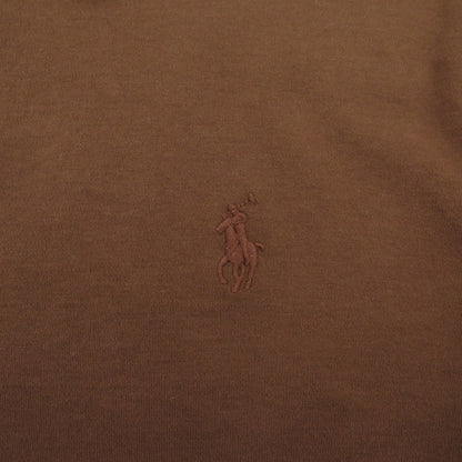 POLO RALPH LAUREN | ポロ・ラルフローレン LS POLO-LONG SLEEVE-POLO SHIRT ポロシャツ 211915782005 ブラウン サイズ：M【瀬戸大橋店】