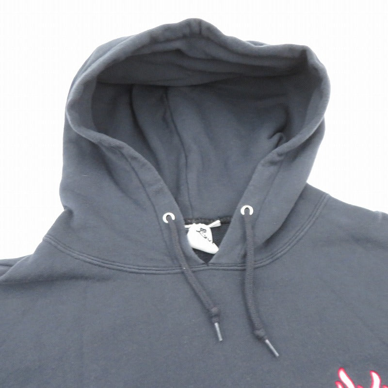 X-girl | エックスガール ELBOW SLIT SWEAT HOODIE パーカー 105233012006 ブラック サイズ：S【瀬戸大橋店】