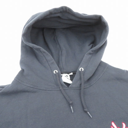 X-girl | エックスガール ELBOW SLIT SWEAT HOODIE パーカー 105233012006 ブラック サイズ：S【瀬戸大橋店】