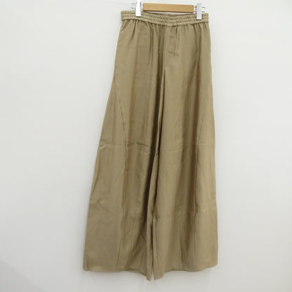 apart by lowrys | アパートバイローリーズ サテンバルーンワイドパンツ パンツ APSC1557TS サイズ:FT ベージュ【瀬戸大橋店】