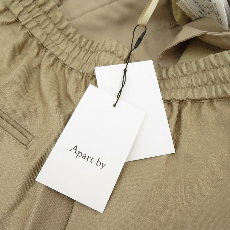 apart by lowrys | アパートバイローリーズ サテンバルーンワイドパンツ パンツ APSC1557TS サイズ:FT ベージュ【瀬戸大橋店】