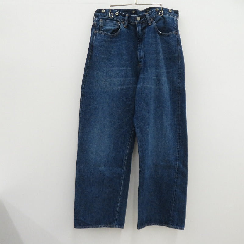 Ordinary fits | オーディナリーフィッツ TYPE WIDE USED デニムパンツ 119USD-224 ブルー サイズ：32【瀬戸大橋店】