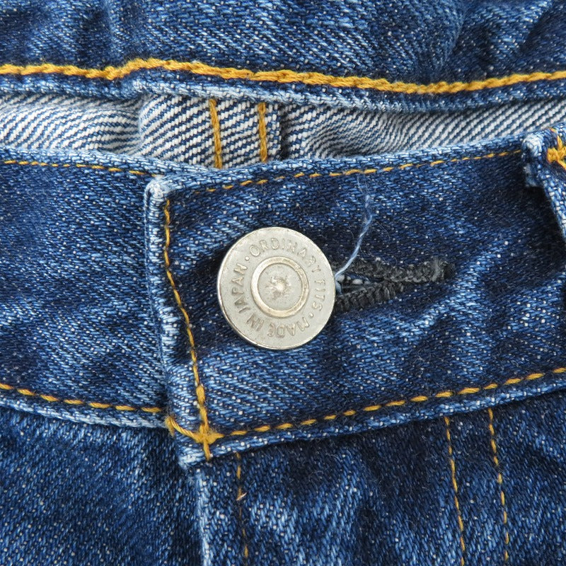 Ordinary fits | オーディナリーフィッツ TYPE WIDE USED デニムパンツ 119USD-224 ブルー サイズ：32【瀬戸大橋店】
