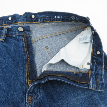 Ordinary fits | オーディナリーフィッツ TYPE WIDE USED デニムパンツ 119USD-224 ブルー サイズ：32【瀬戸大橋店】