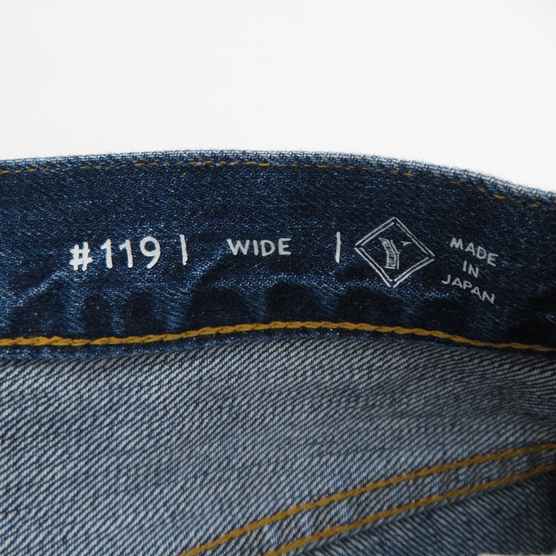 Ordinary fits | オーディナリーフィッツ TYPE WIDE USED デニムパンツ 119USD-224 ブルー サイズ：32【瀬戸大橋店】
