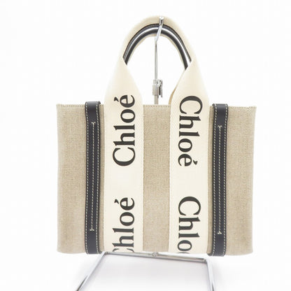 Chloe | クロエ ウッディ スモール トート トートバッグ CHC22AS397I2691J ベージュ【瀬戸大橋店】