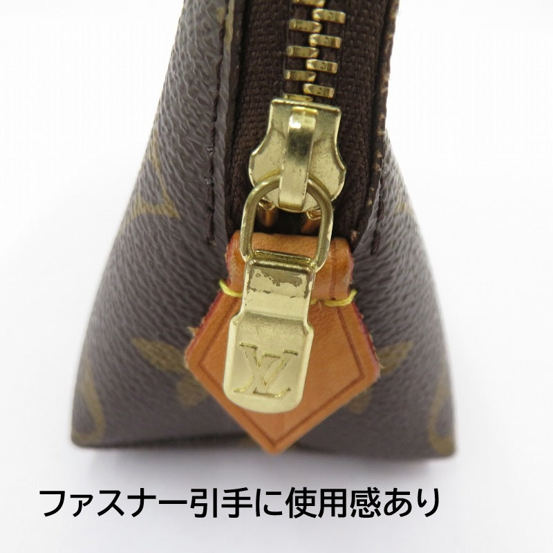 LOUIS VUITTON | ルイ・ヴィトン モノグラム ポーチ M47515 ブラウン【瀬戸大橋店】