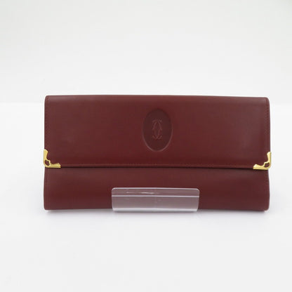 CARTIER | カルティエ マスト 長財布 L3000002 バーガンディ/ボルドー【瀬戸大橋店】