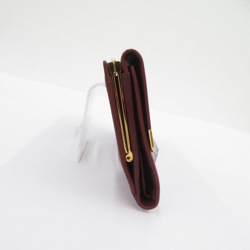 CARTIER | カルティエ マスト 長財布 L3000002 バーガンディ/ボルドー【瀬戸大橋店】