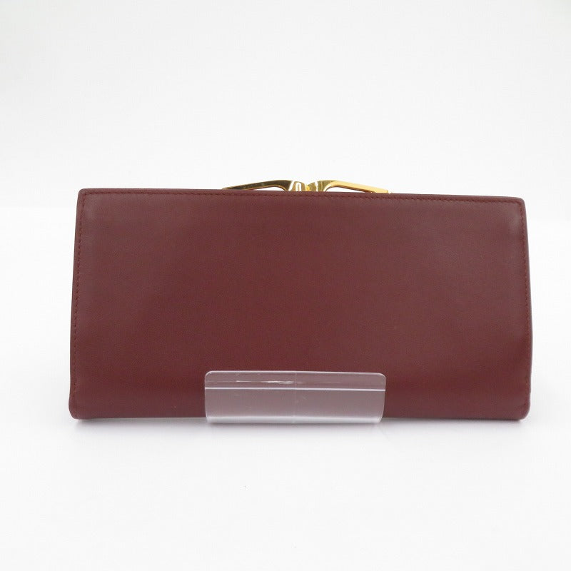 CARTIER | カルティエ マスト 長財布 L3000002 バーガンディ/ボルドー【瀬戸大橋店】