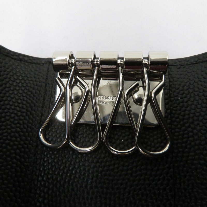 SAINT LAURENT | サンローラン 4連 キーケース 685557・0225 ブラック【瀬戸大橋店】