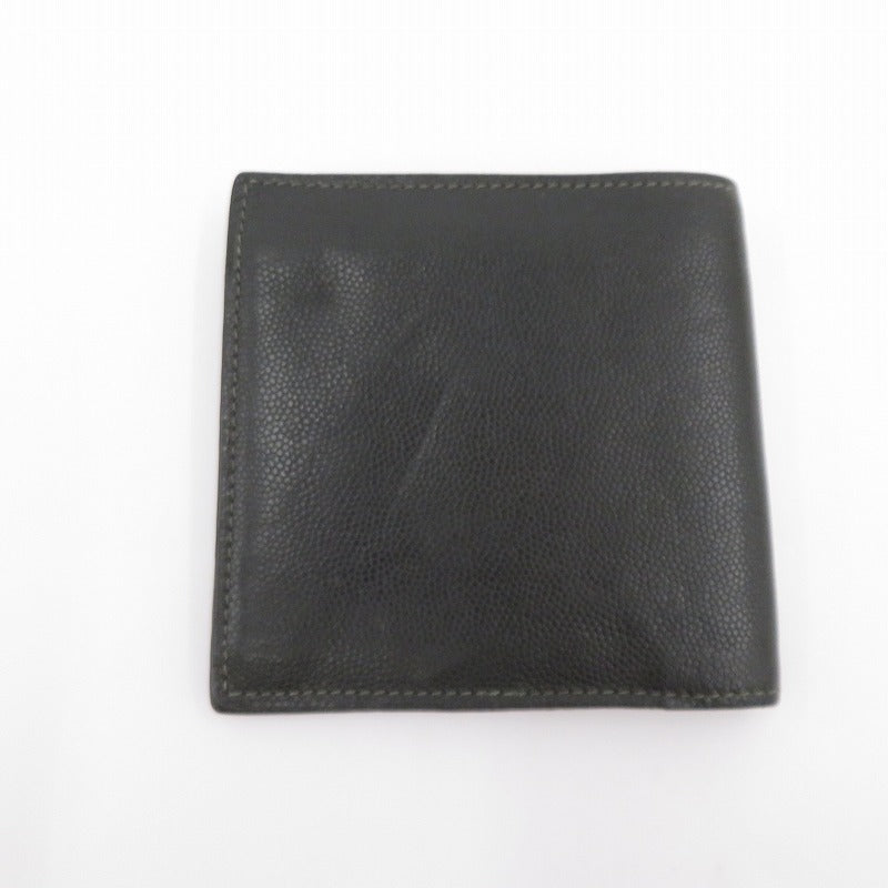 CARTIER | カルティエ サントス 二つ折り財布 L3000772 ブラック【瀬戸大橋店】