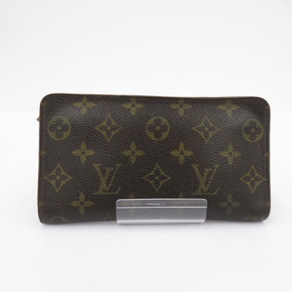 LOUIS VUITTON | ルイ・ヴィトン モノグラム ポルトモネジップ 長財布 M61727 ブラウン【瀬戸大橋店】