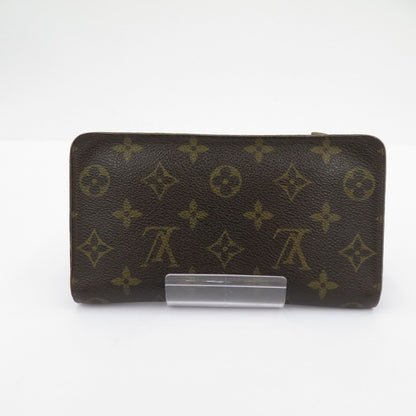 LOUIS VUITTON | ルイ・ヴィトン モノグラム ポルトモネジップ 長財布 M61727 ブラウン【瀬戸大橋店】