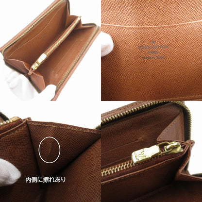 LOUIS VUITTON | ルイ・ヴィトン モノグラム ポルトモネジップ 長財布 M61727 ブラウン【瀬戸大橋店】