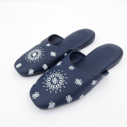 CHALLENGER | チャレンジャー BANDANA SLIPPERS スリッパ サンダル CLG-AC025-041 サイズ:27.0cm ネイビー 27cm【瀬戸大橋店】