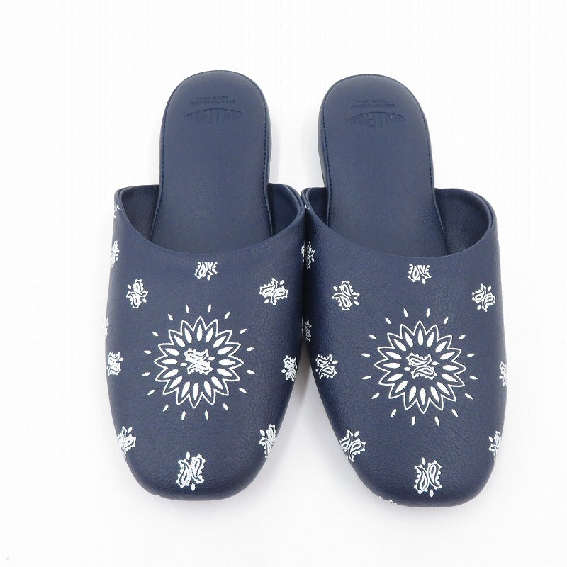CHALLENGER | チャレンジャー BANDANA SLIPPERS スリッパ サンダル CLG-AC025-041 サイズ:27.0cm ネイビー 27cm【瀬戸大橋店】