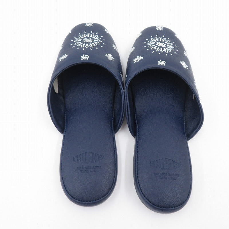 CHALLENGER | チャレンジャー BANDANA SLIPPERS スリッパ サンダル CLG-AC025-041 サイズ:27.0cm ネイビー 27cm【瀬戸大橋店】