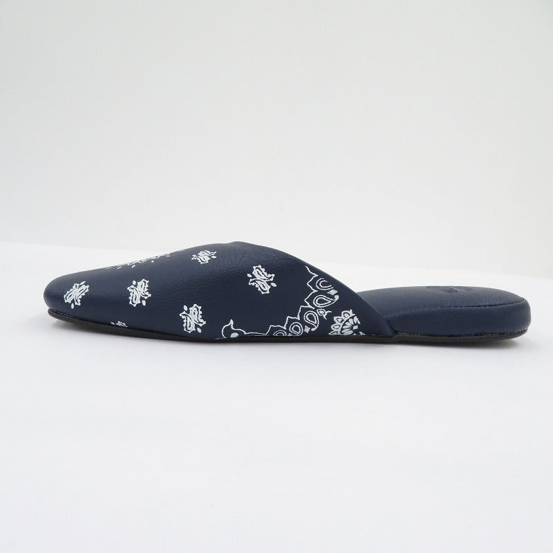 CHALLENGER | チャレンジャー BANDANA SLIPPERS スリッパ サンダル CLG-AC025-041 サイズ:27.0cm ネイビー 27cm【瀬戸大橋店】