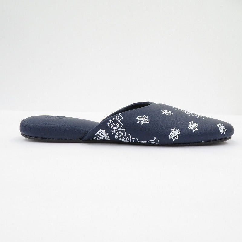 CHALLENGER | チャレンジャー BANDANA SLIPPERS スリッパ サンダル CLG-AC025-041 サイズ:27.0cm ネイビー 27cm【瀬戸大橋店】